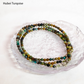 2mm Mini Faced Beads Bracelet