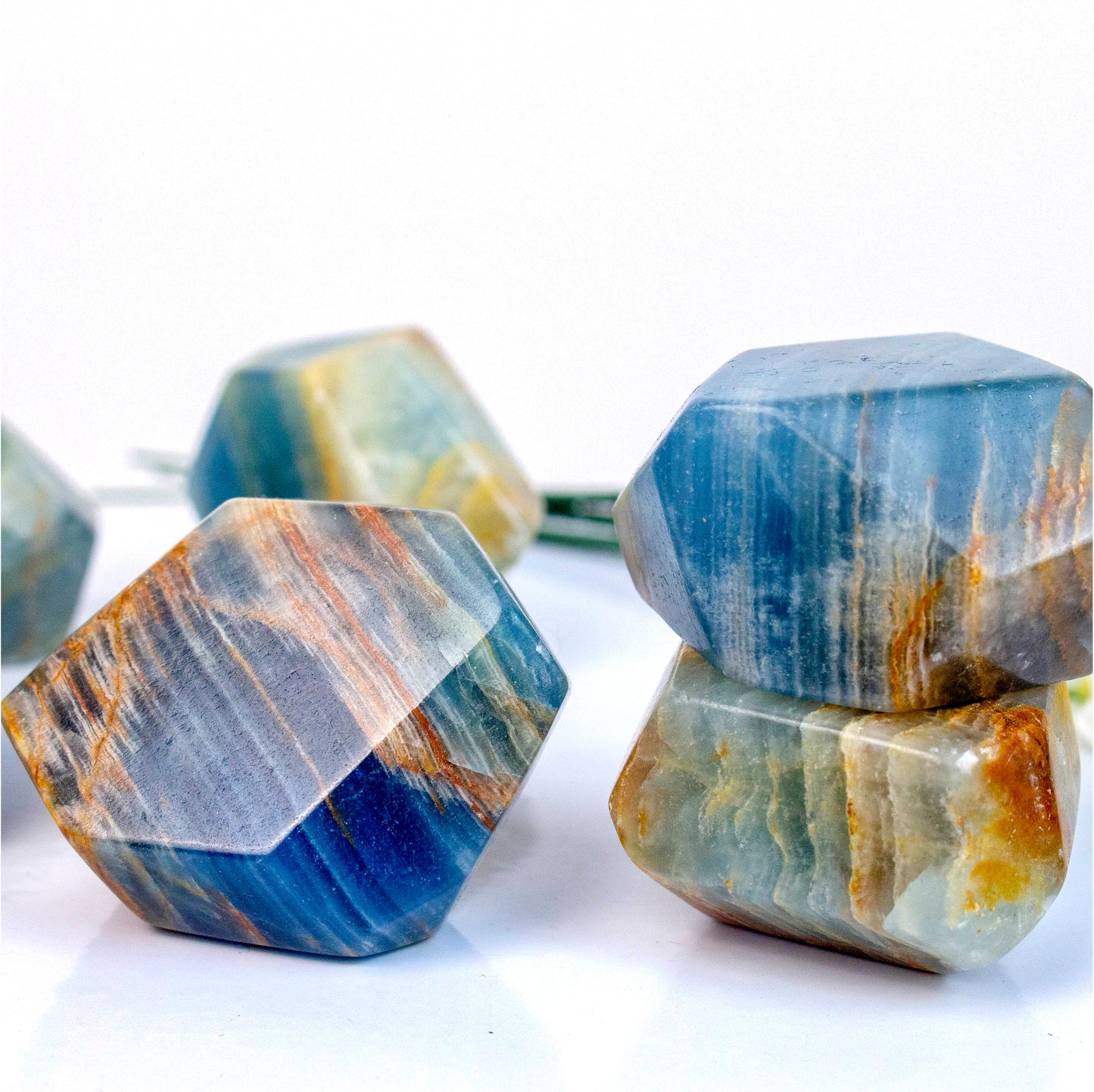 【Free Form】Blue Onyx Agate Free Form