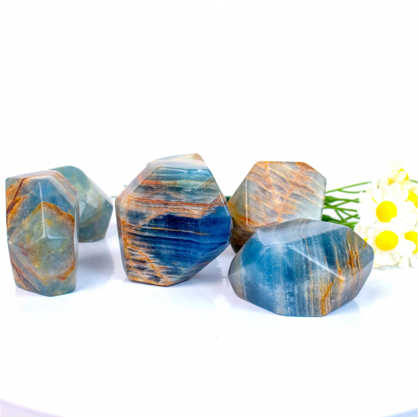 【Free Form】Blue Onyx Agate Free Form