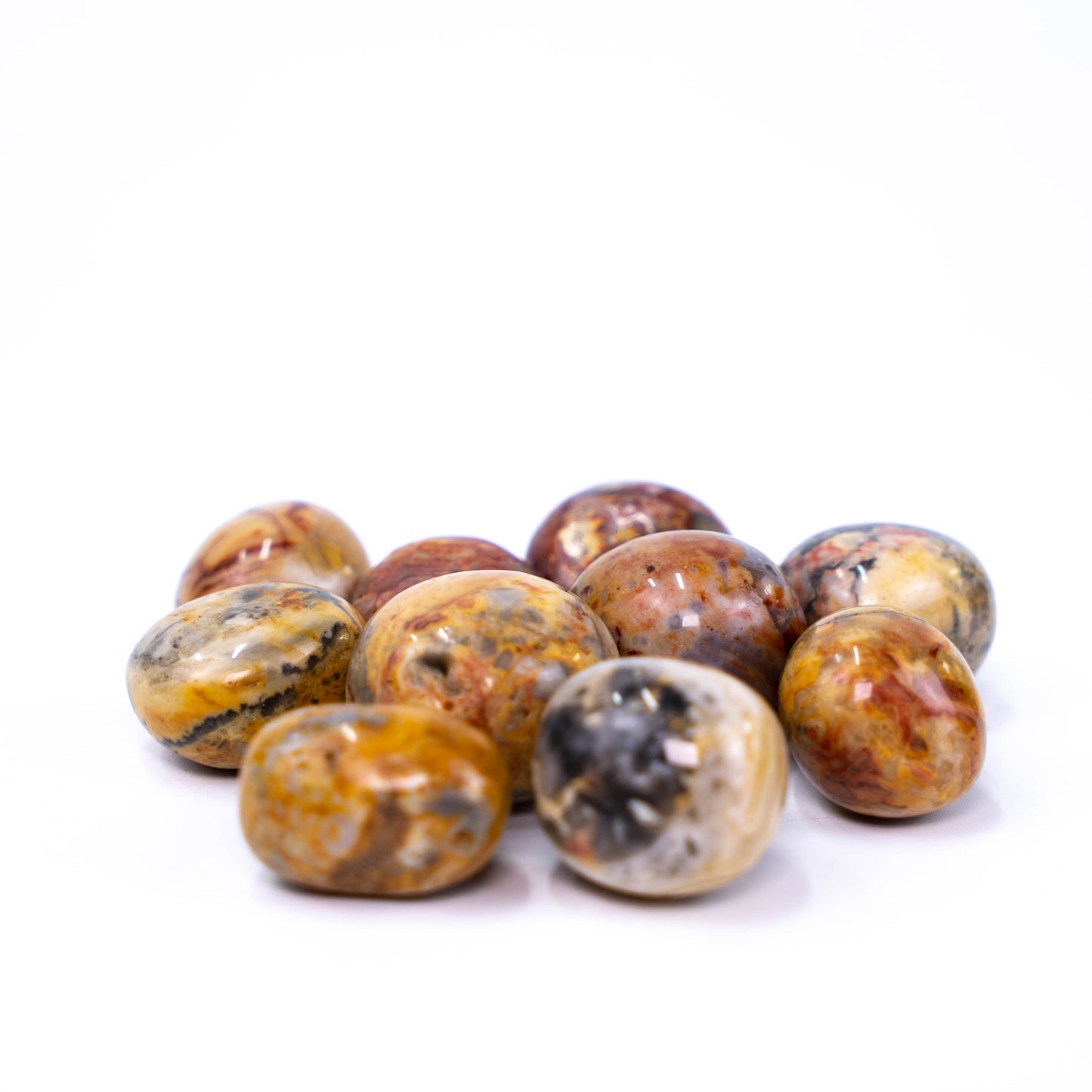 Carzy Agate Tumbled Stones