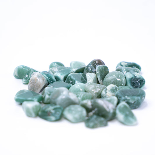 Green Aventuring Tumbled Stones | Polished Crystals Healing | Natural Stones | Feng Shui | Chakra Balancing | Good Luck | Reiki Gift