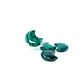 1 Piece Malachite Moon Healing Crystal Sculpture Decor Crystal For Home Diy Pendant