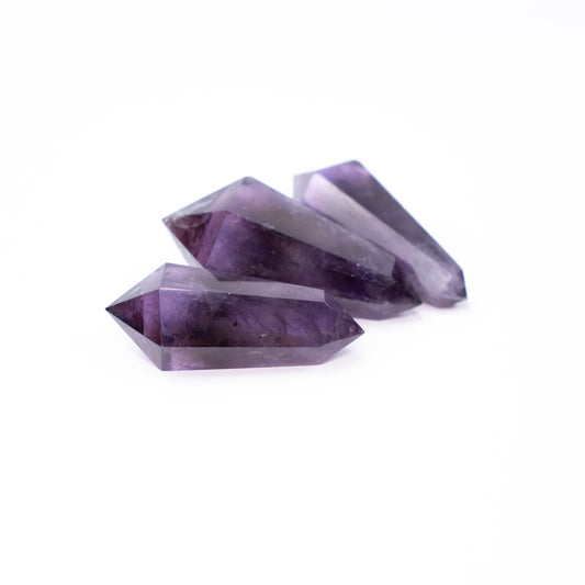 Amethyst Scepter Cathedral Amethyst Point Bundle with Healing & Calming Effects High Energy Reiki Brazilian Amatista Piedras Elestial Used for Stability and Peace