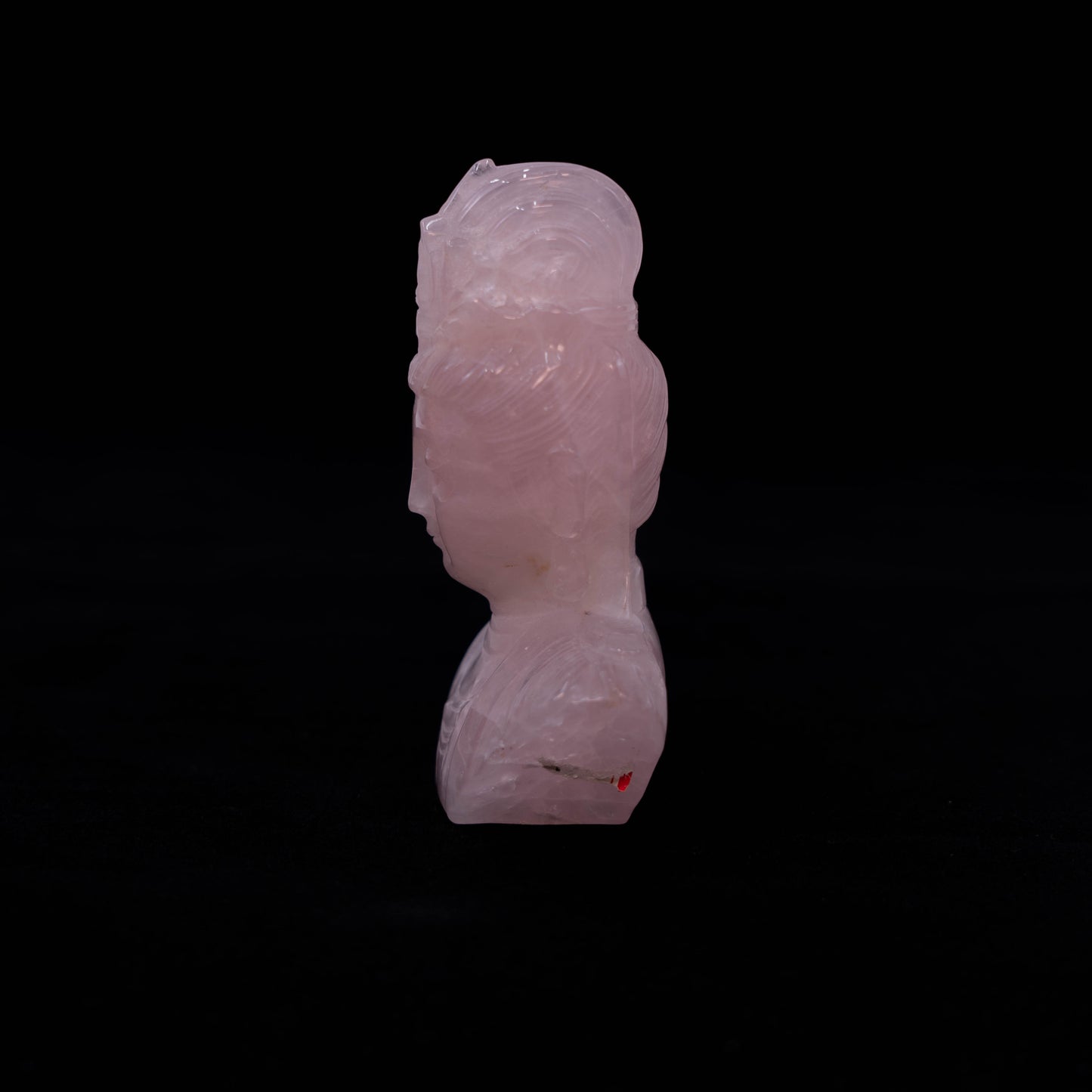 Rose Quartz Carving Buddha