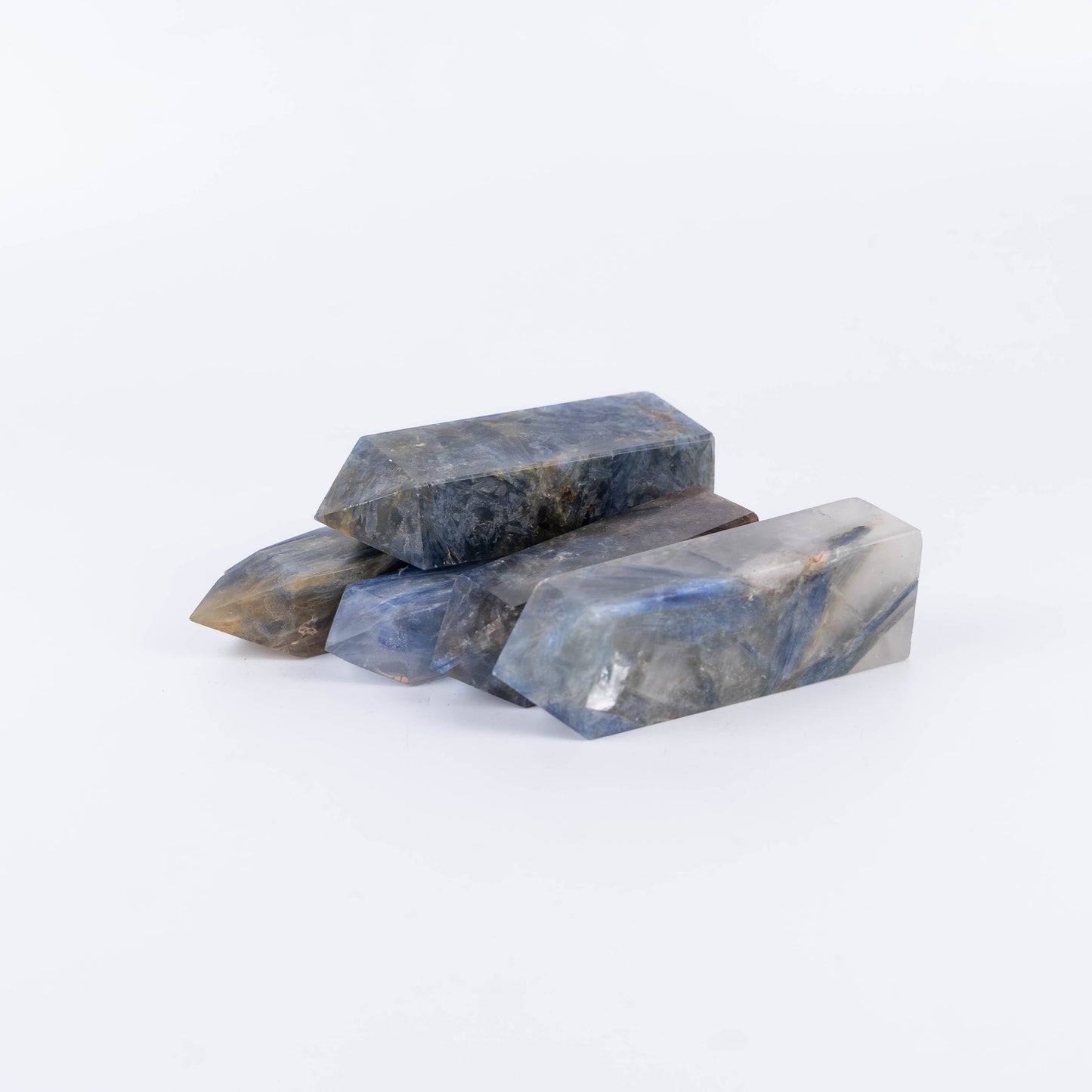 Blue Kyanite  Obelisk Crystal Points Home Decoration