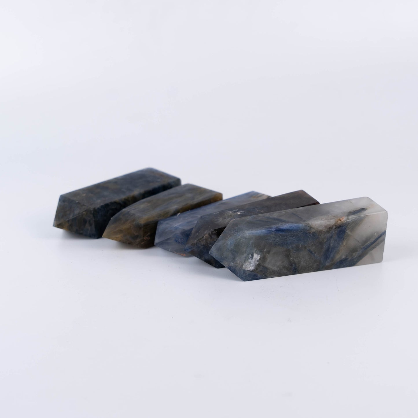 Blue Kyanite  Obelisk Crystal Points Home Decoration