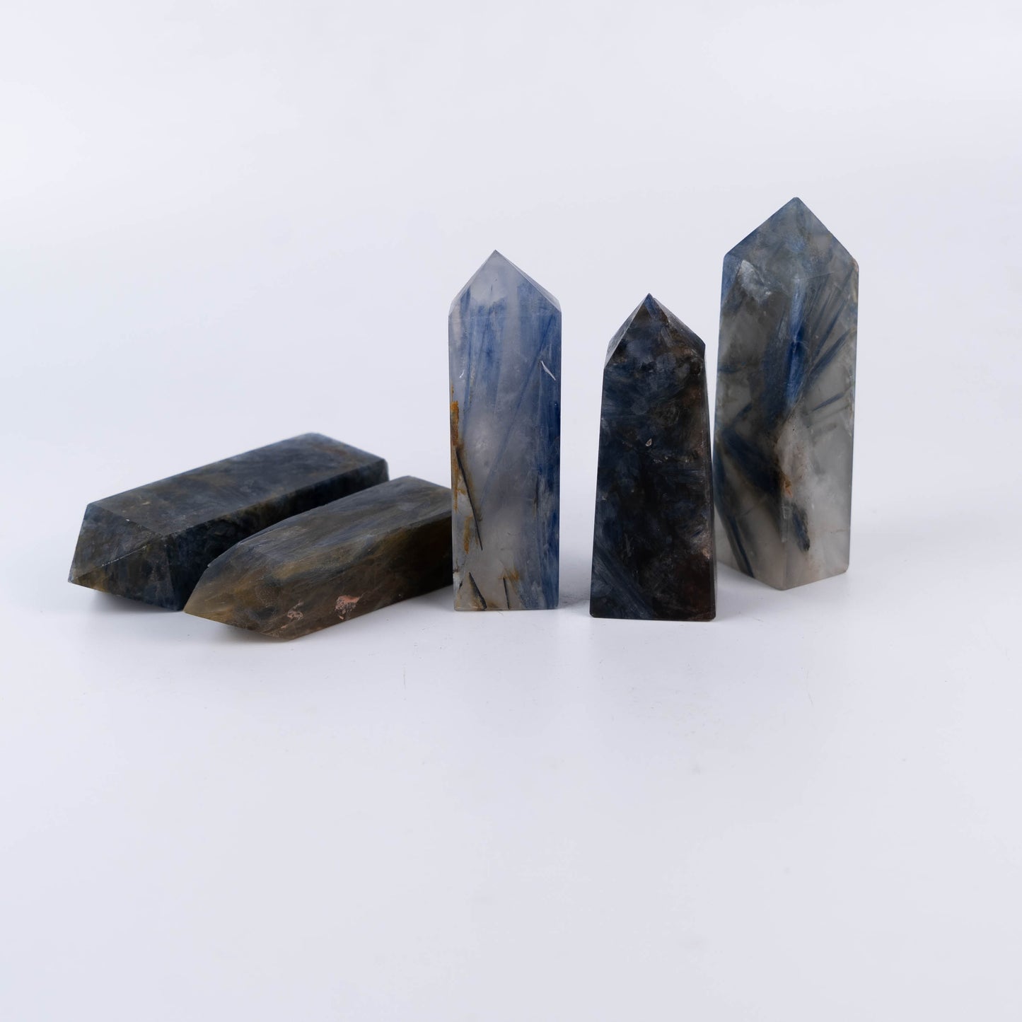 Blue Kyanite  Obelisk Crystal Points Home Decoration