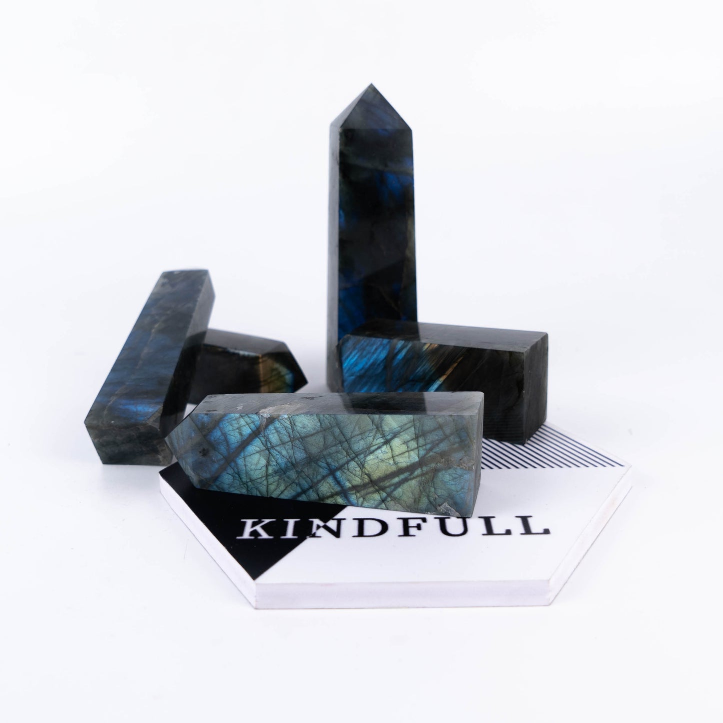 Labradorite Obelisk Home Decoration Healing Stones