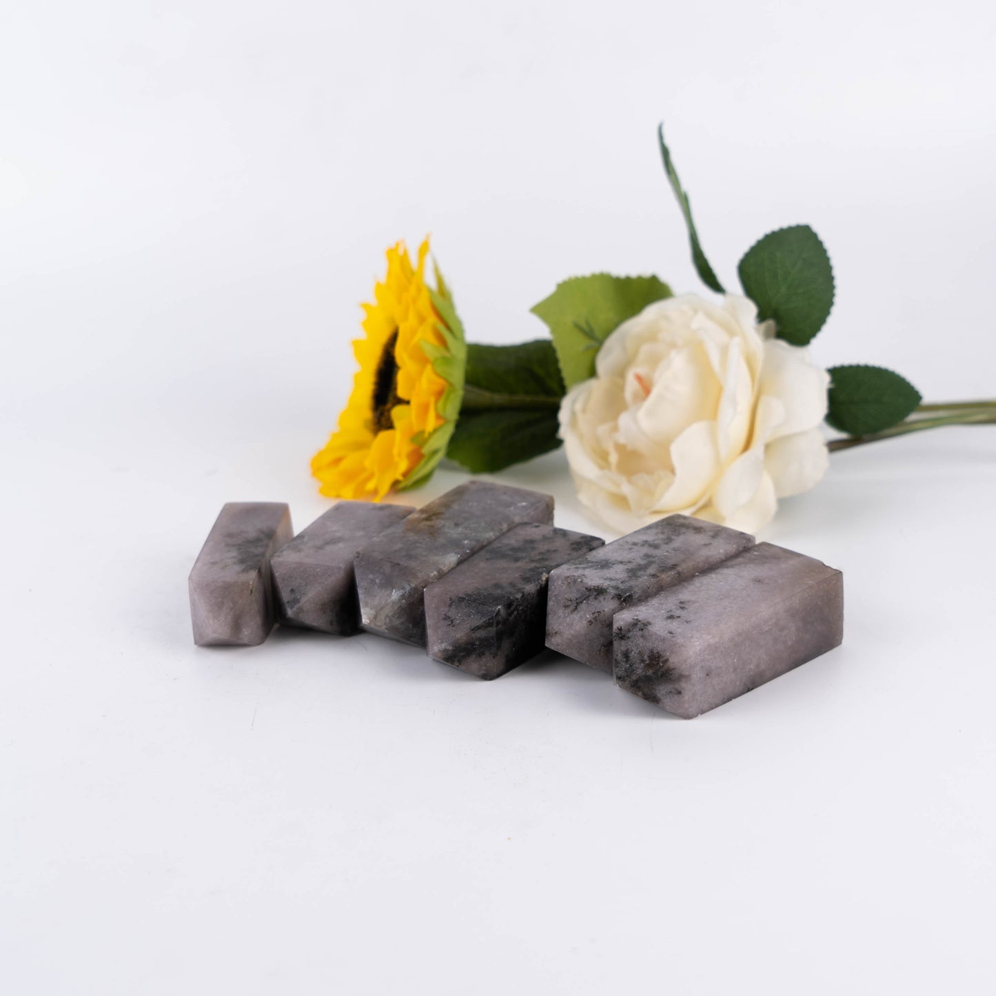 Purple Lepidolite Obelisk Crystal Points Home Decoration