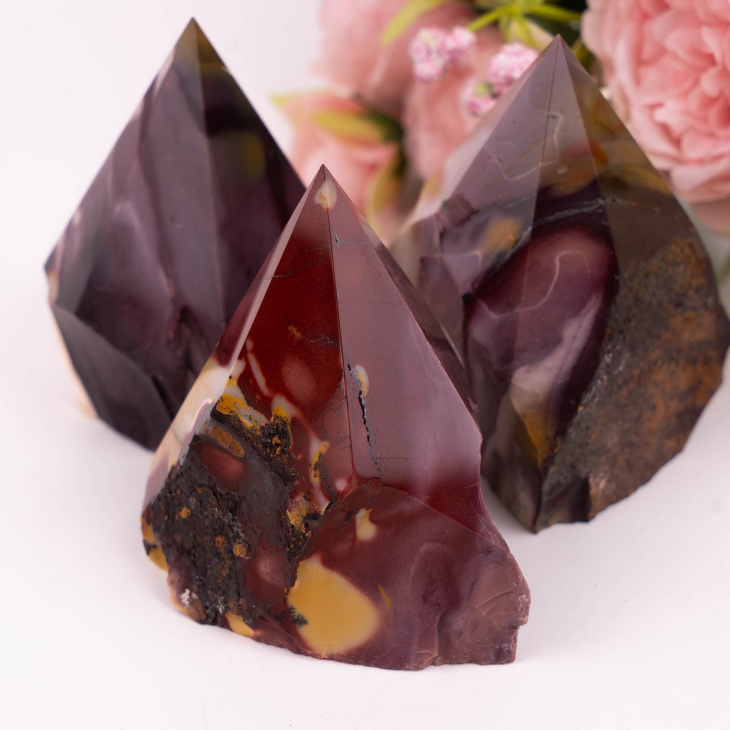 Mookaite Raw Stone Single Point