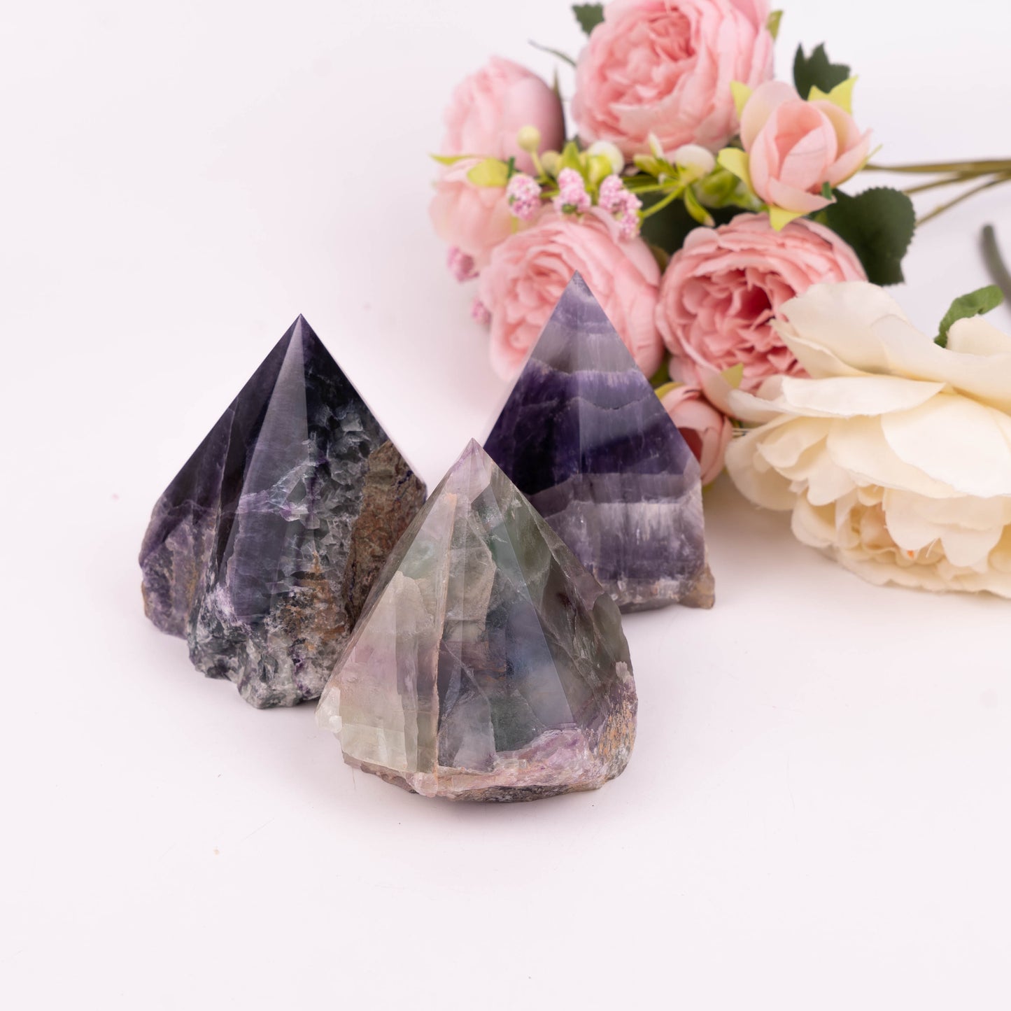 Fluorite Raw Stone Single Point