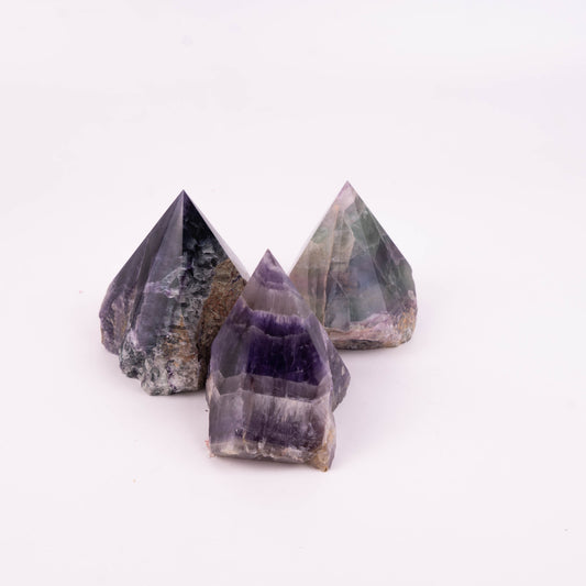 Fluorite Raw Stone Single Point