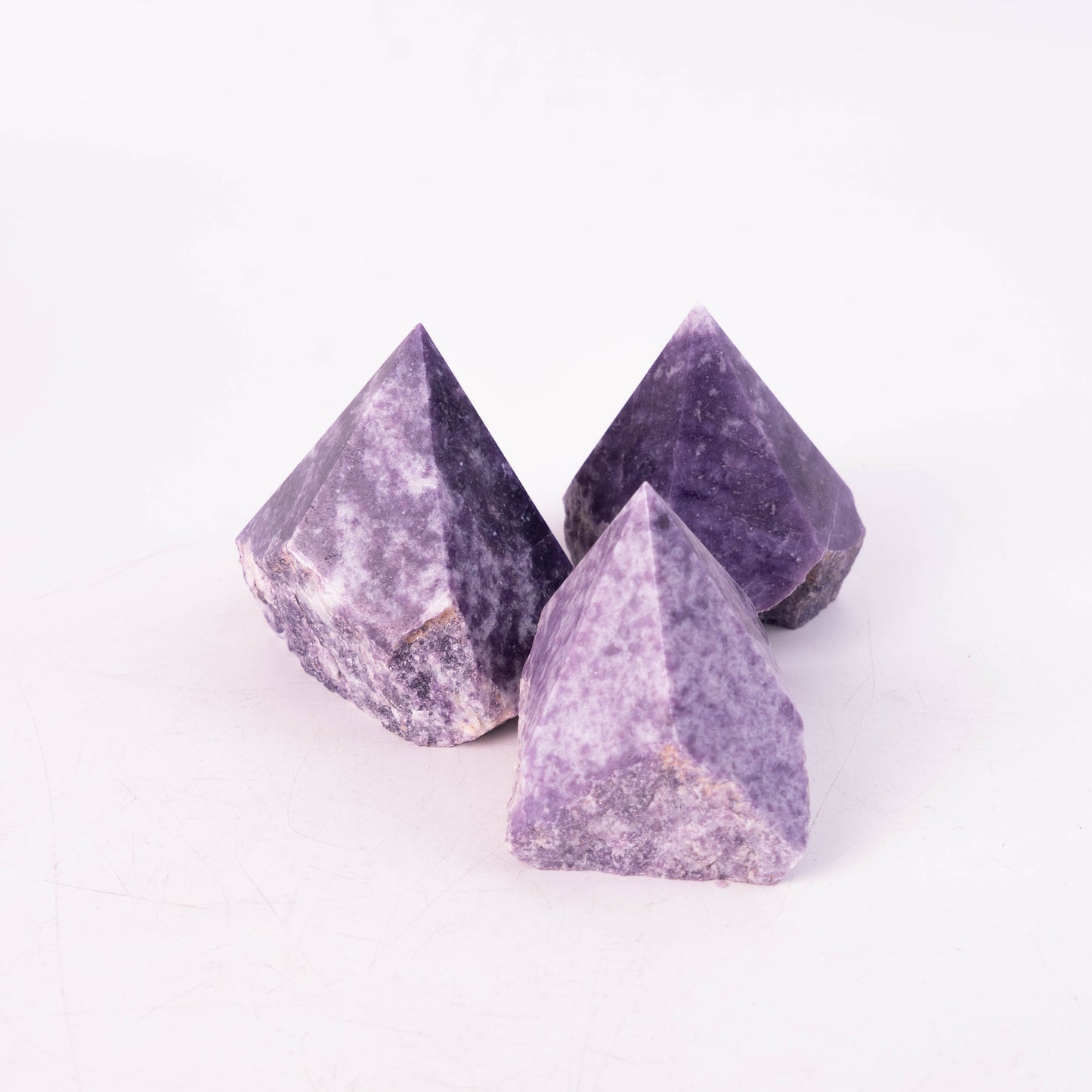 Purple Mica Raw Stone Single Point