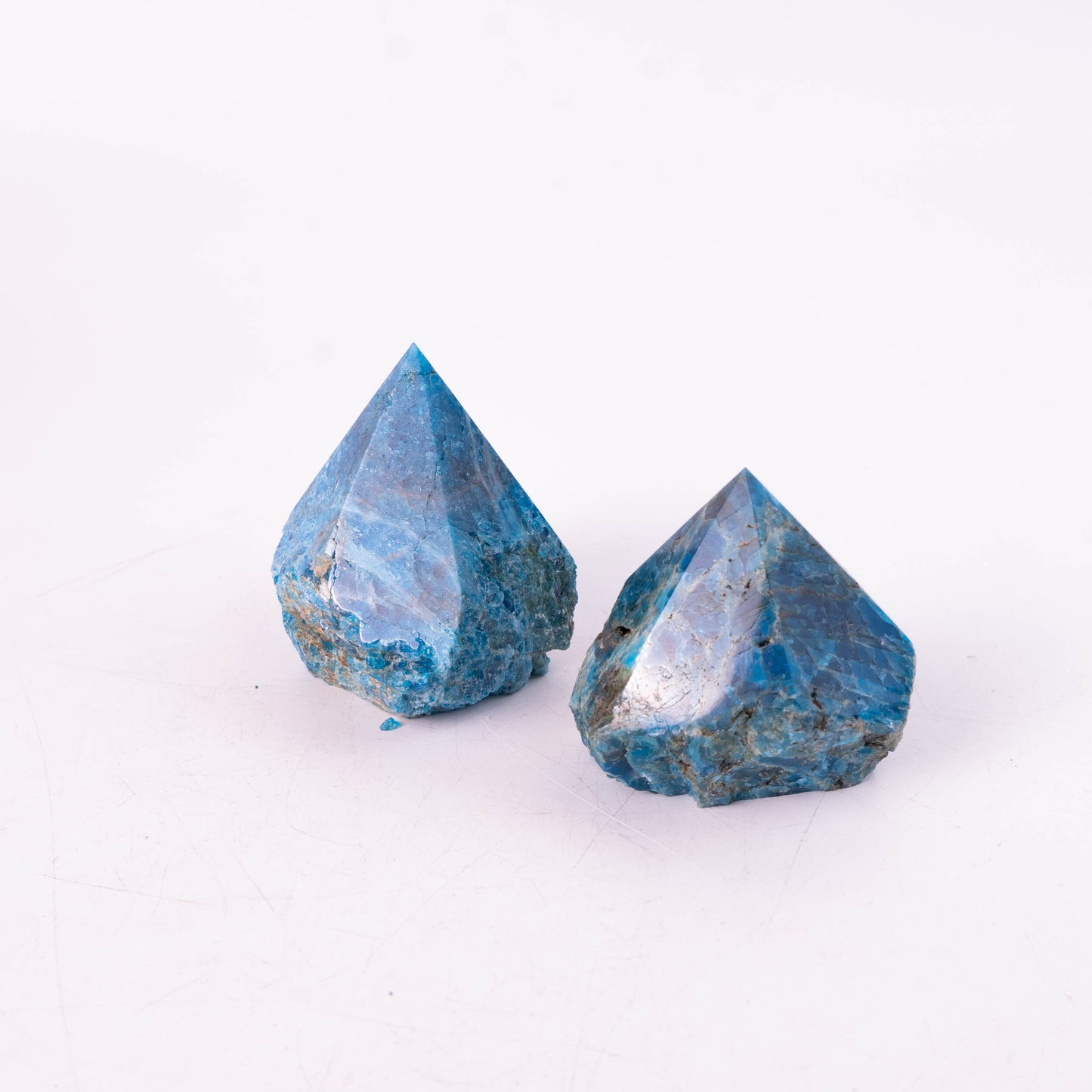 Blue Apatite Raw Stone Single Point