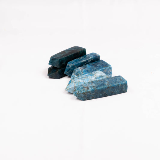 Blue Apatite Obelisk Home Decoration Healing Stones