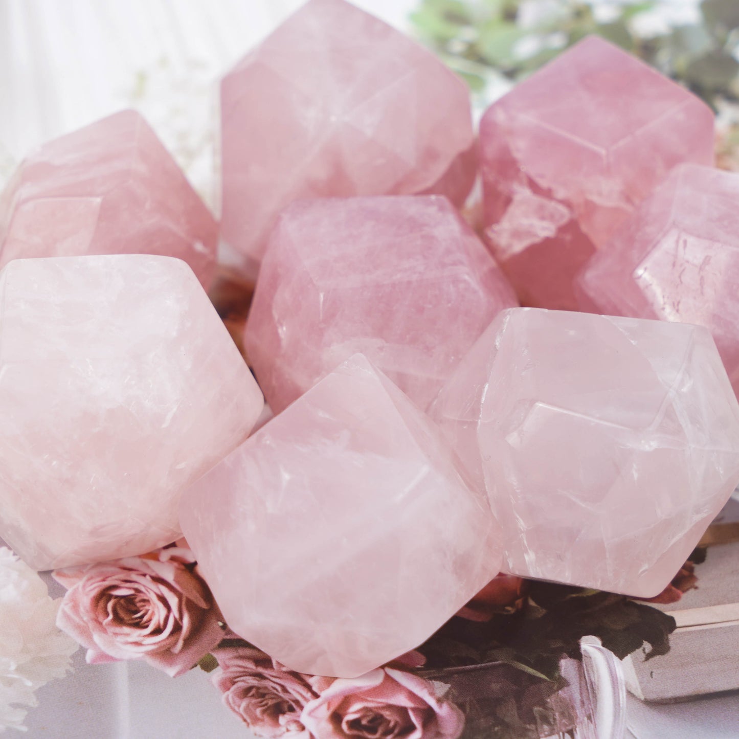 Wholesale Rose Quartz Free Form