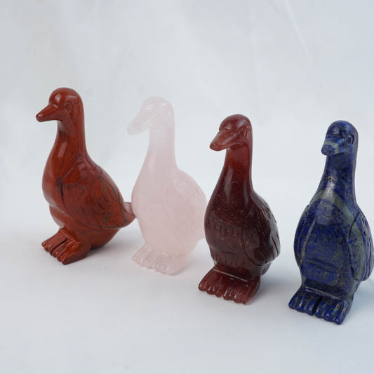 Different Materials Hand-carved Ducks