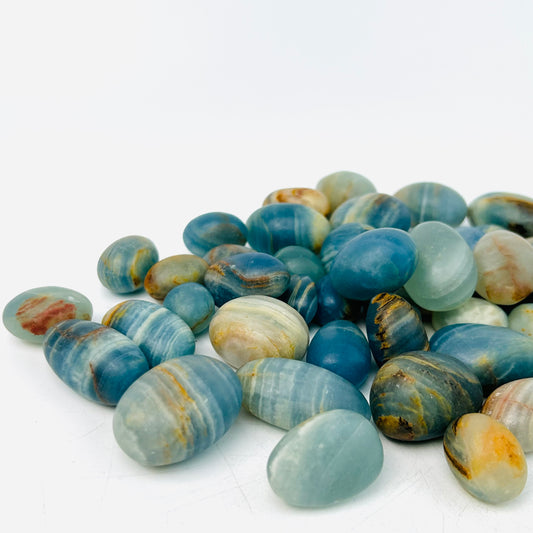 Wholesale And Best Sellers Blue Onyx Tumble Stones