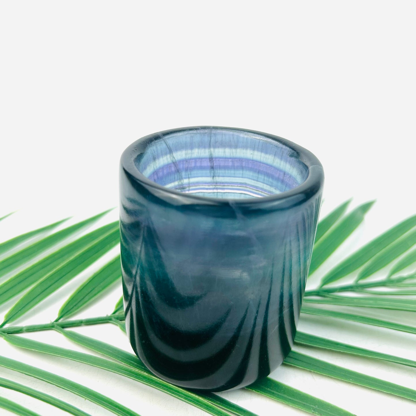 New Arrivals Hand Carved Fluorite Cup