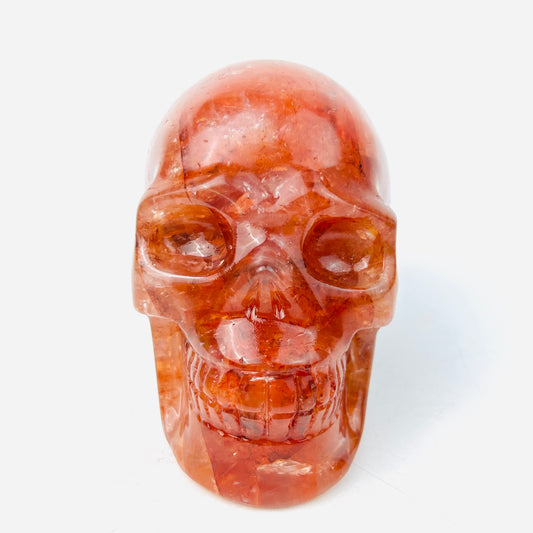 Best Selling Hand Carved Hematoid Quartz Skull