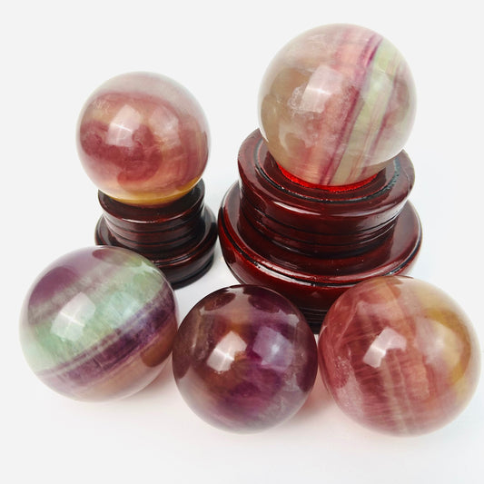 Wholesale Best Selling Fluorite Crystal Spheres