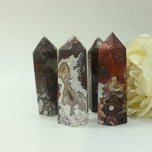 【Crystal Points】 Mexican agate Points