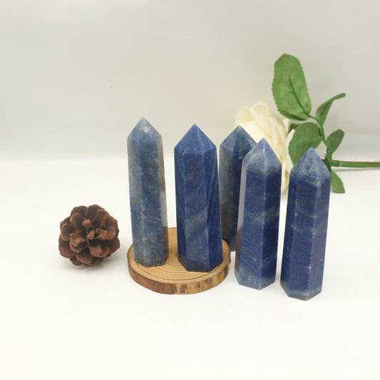 【Crystal Points】 Blue Aventurine Points