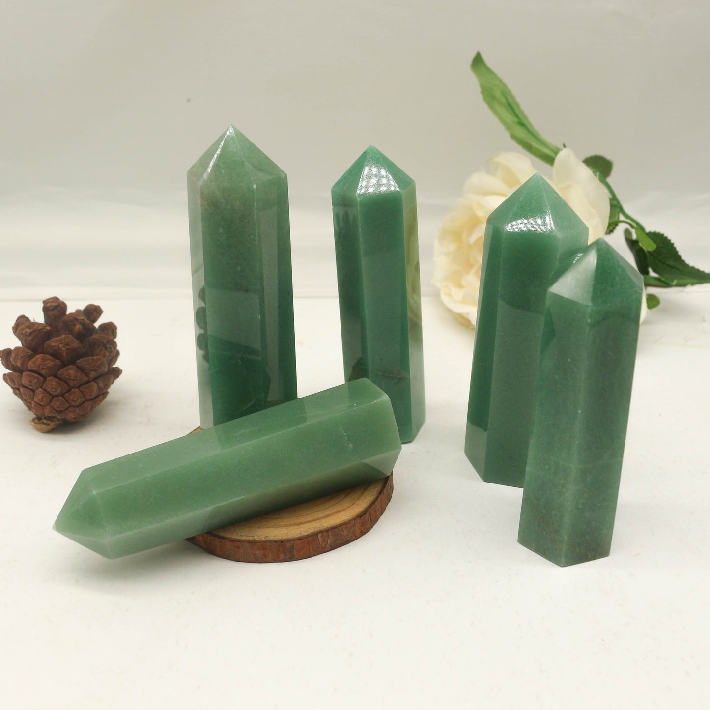 Green Aventurine Points