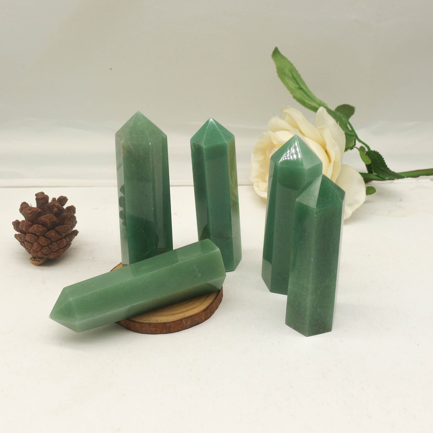 Green Aventurine Points