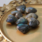 Nature Labradorite Hearts