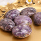 Charoite Palm Stone Natural Healing Crystals Polished Bulk Stones for Meditation Yoga Chakra Reiki Balancing Crystal Therapy