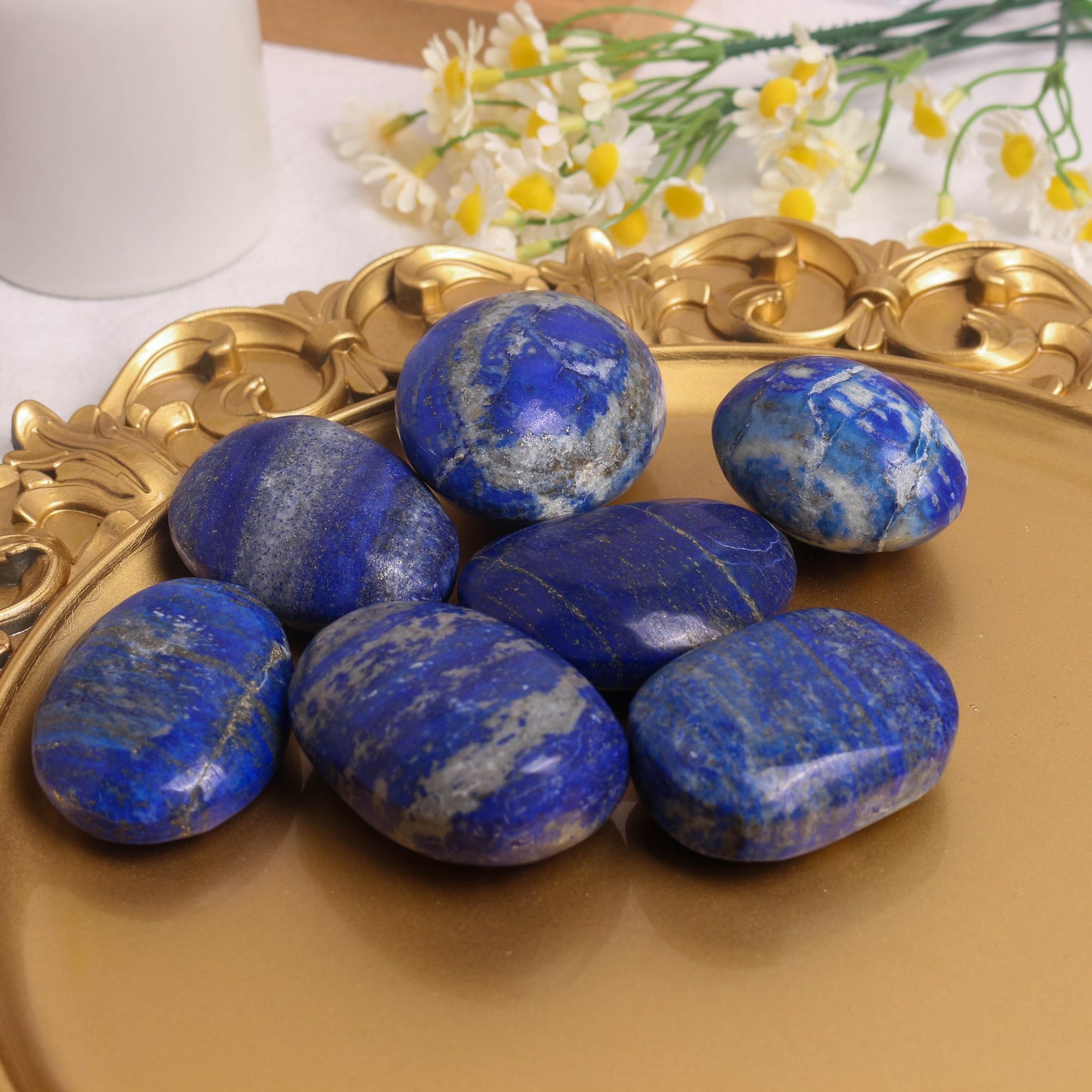 Lapis Lazuli Palm Stone