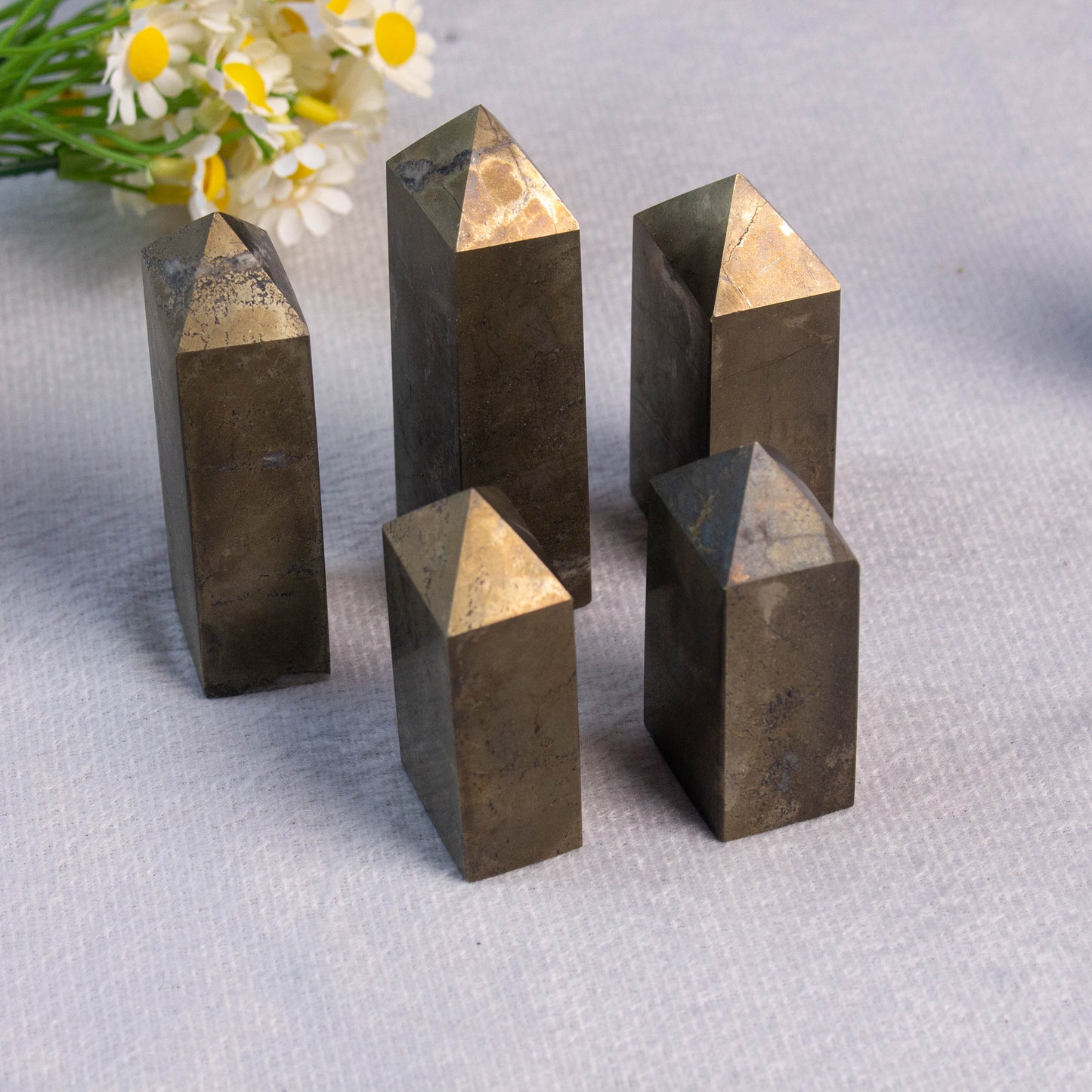 Pyrite Tetrahedral Tower