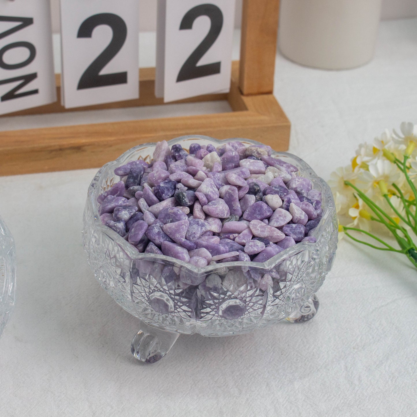 【CRYSTAL CHIPS】 Natural Lepidolite Chips