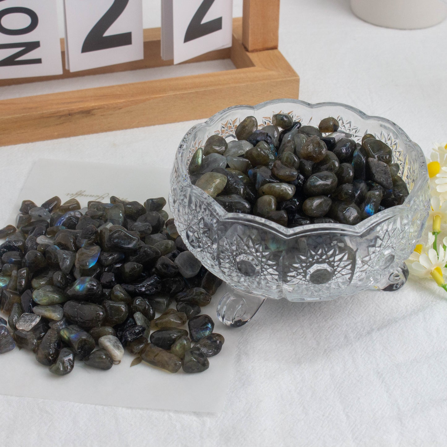 【CRYSTAL CHIPS】 Natural Labradorite Chips