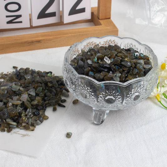 【CRYSTAL CHIPS】 Natural Labradorite Chips