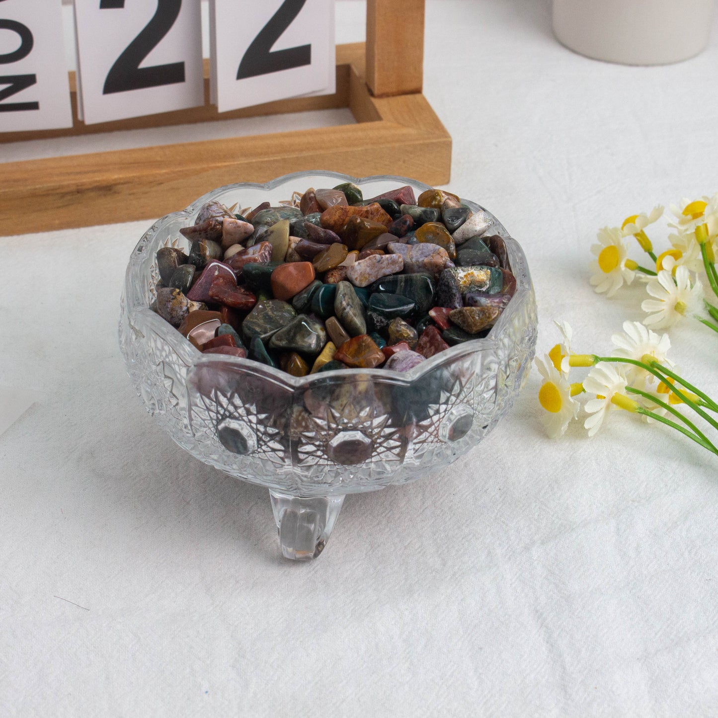 【CRYSTAL CHIPS】 Natural Ocean Jasper Chips