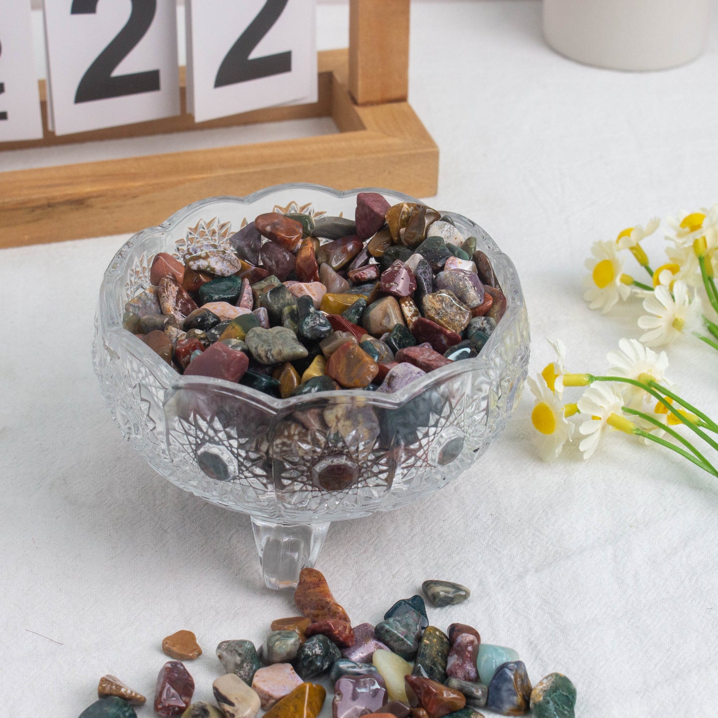 【CRYSTAL CHIPS】 Natural Ocean Jasper Chips