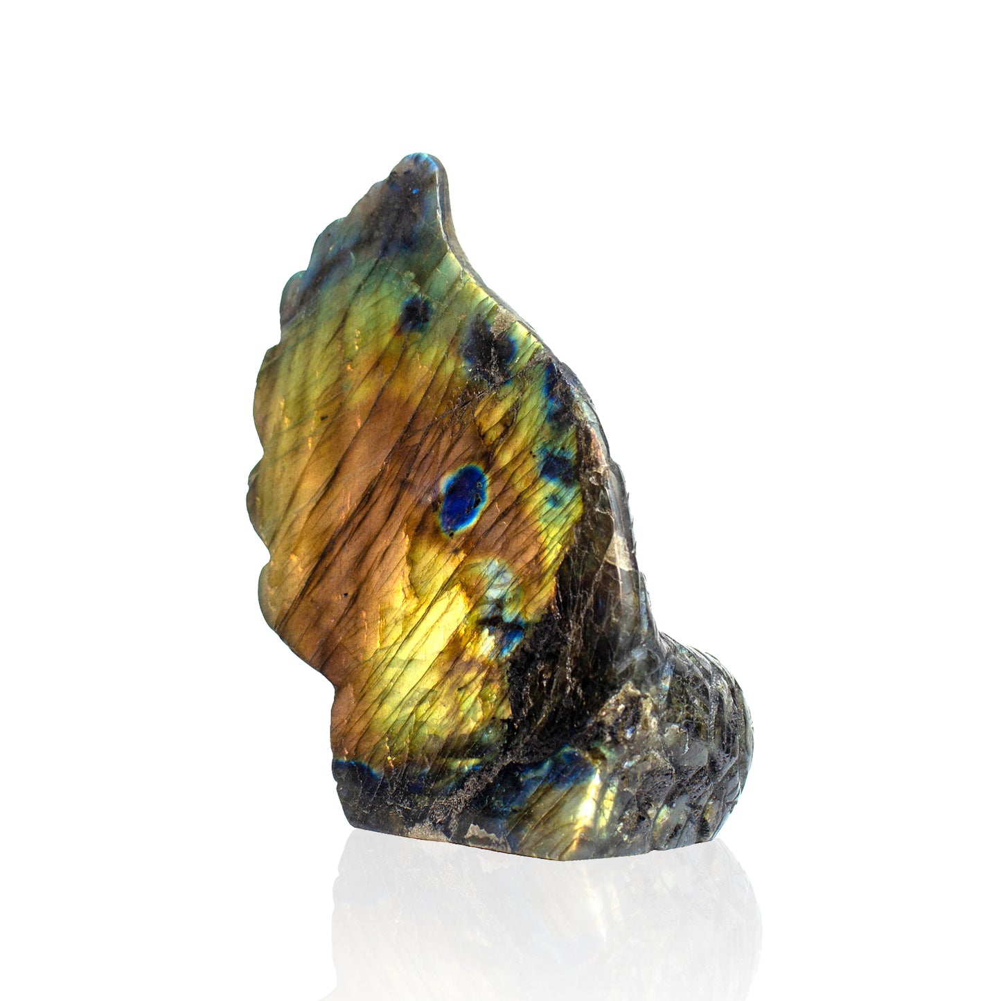 【Candle Holder】Labradorite Candle Holder With Full Side Flash