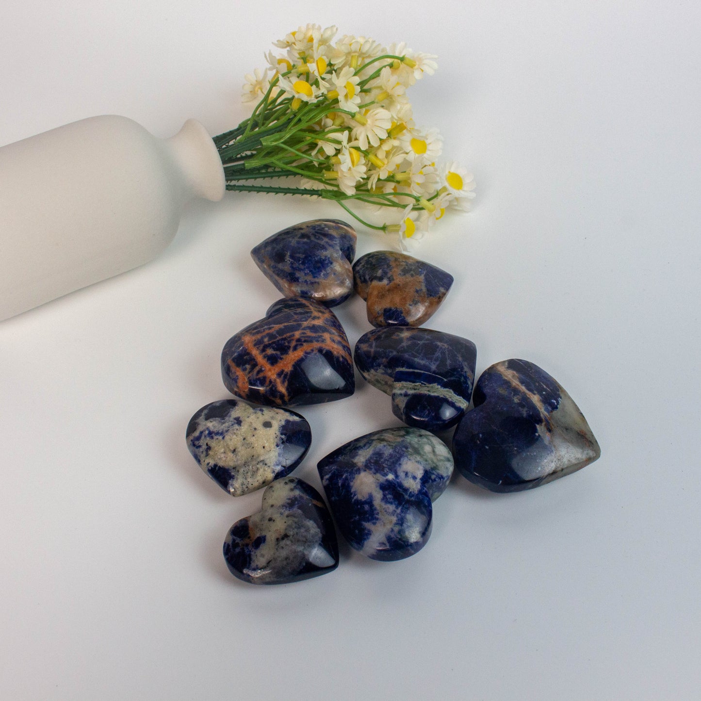 Sodalite Hearts