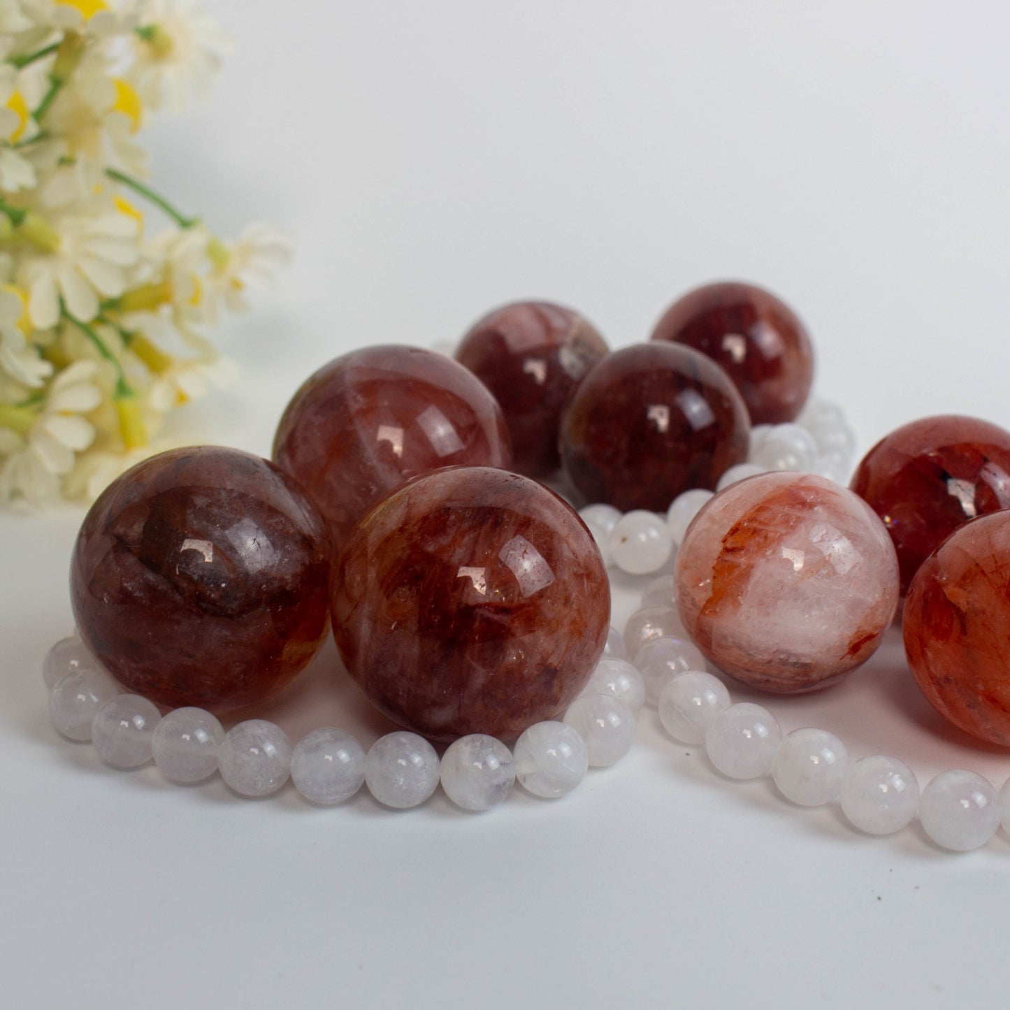 Fire Quartz Beads