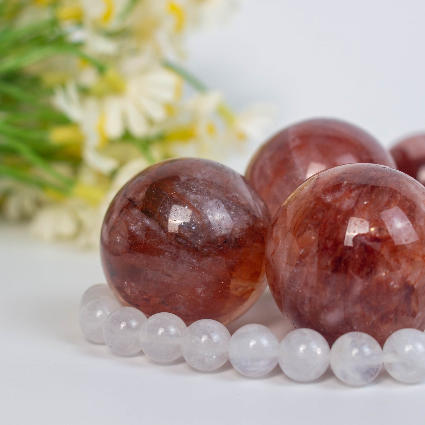 Fire Quartz Beads