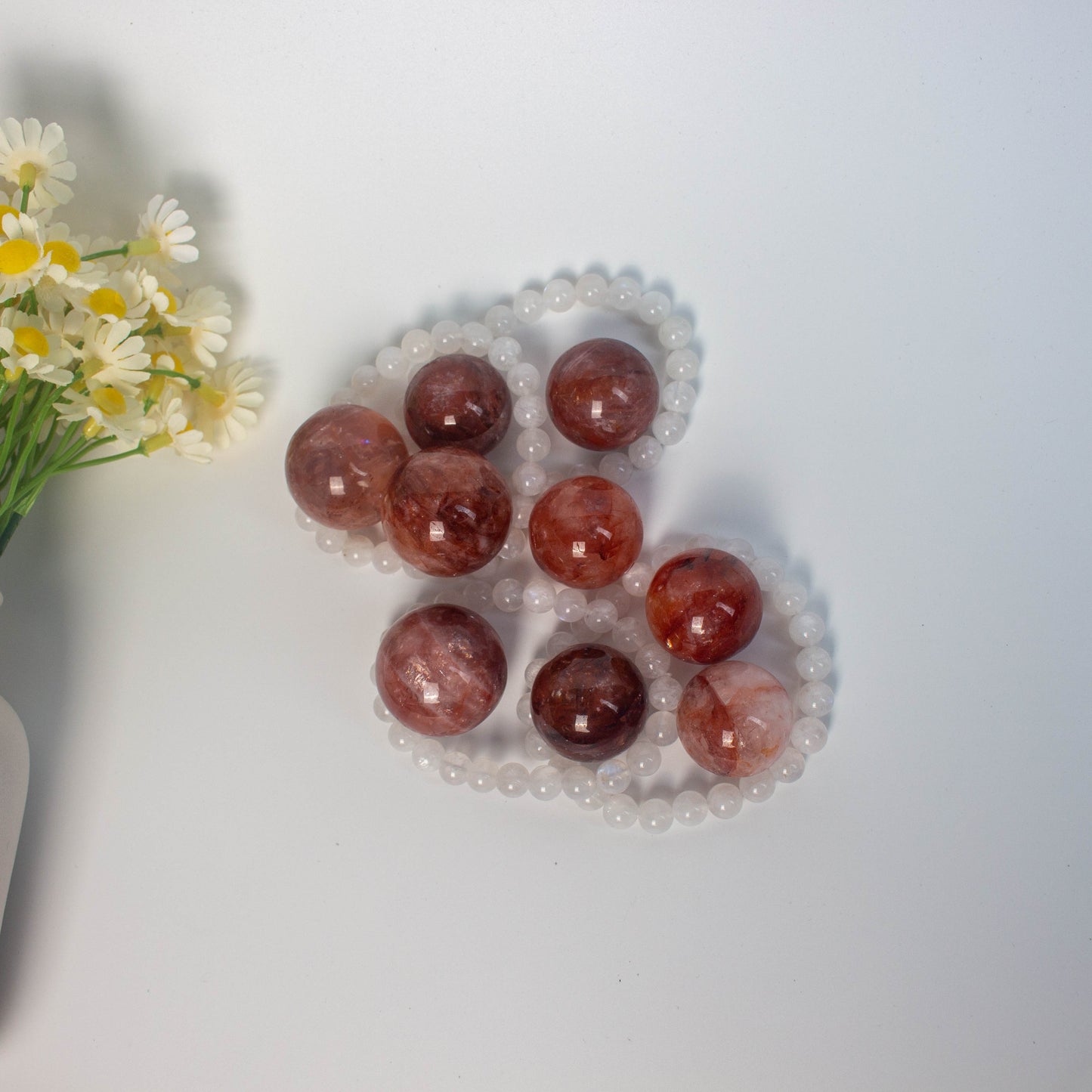 Fire Quartz Beads