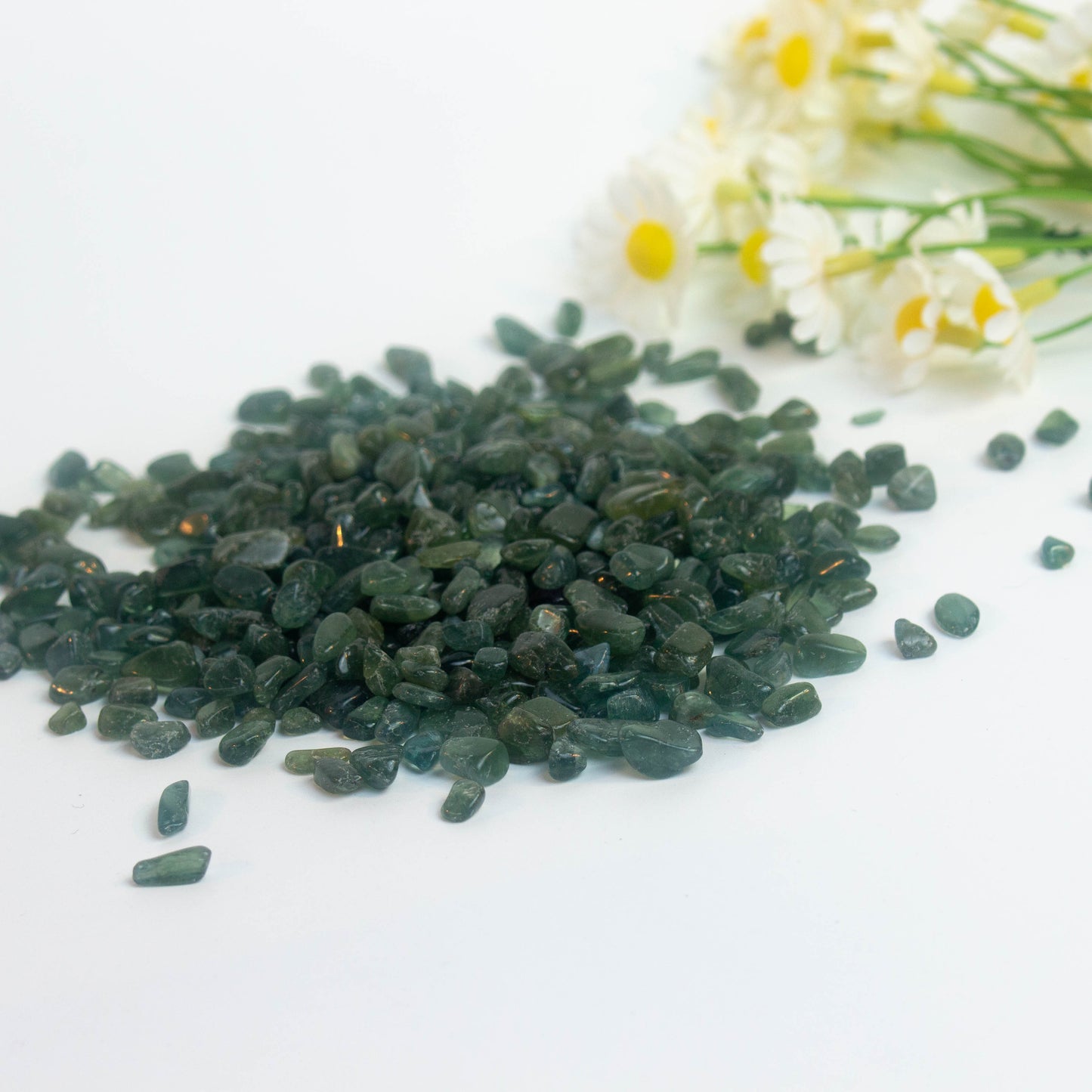 【CRYSTAL CHIPS】Green Apatite Chips