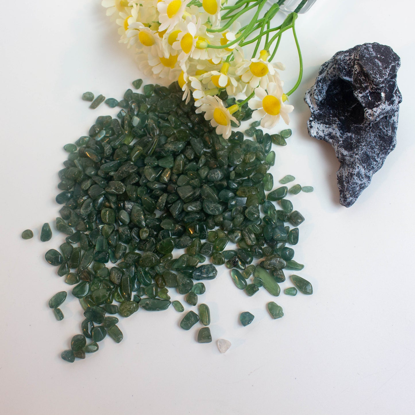 【CRYSTAL CHIPS】Green Apatite Chips