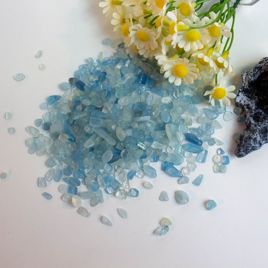 【CRYSTAL CHIPS】Aquamarine Chips